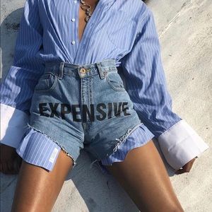 EXPENSIVE Brand “Hot Shorts” Denim Shorts